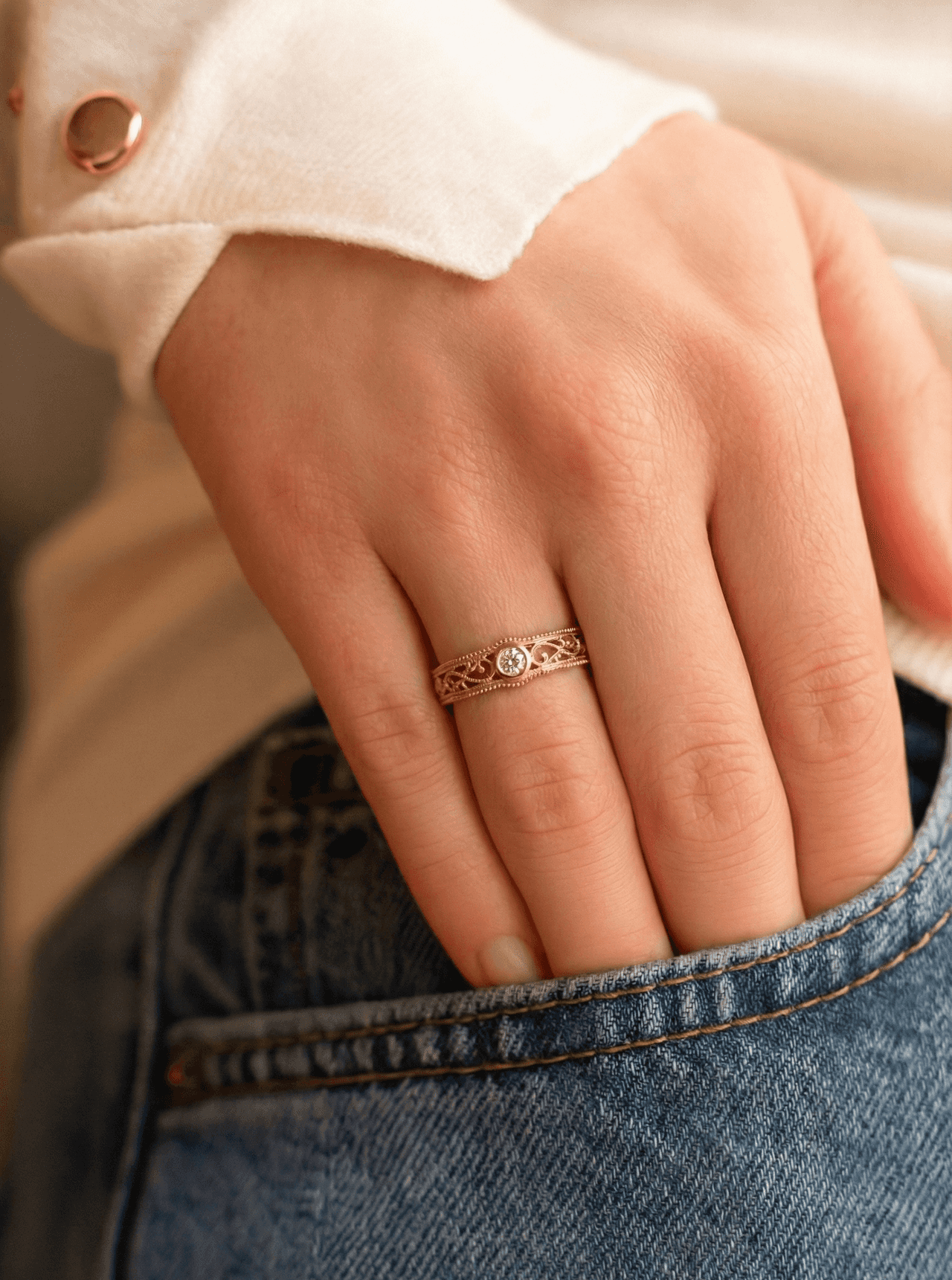 Bague Couronne d’Or